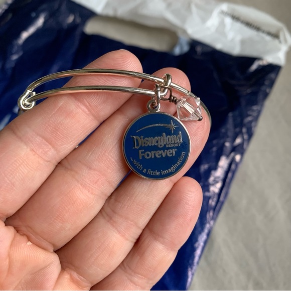 NWT Alex and Ani Disney Disneyland Forever Charm Bangle - Picture 5 of 5